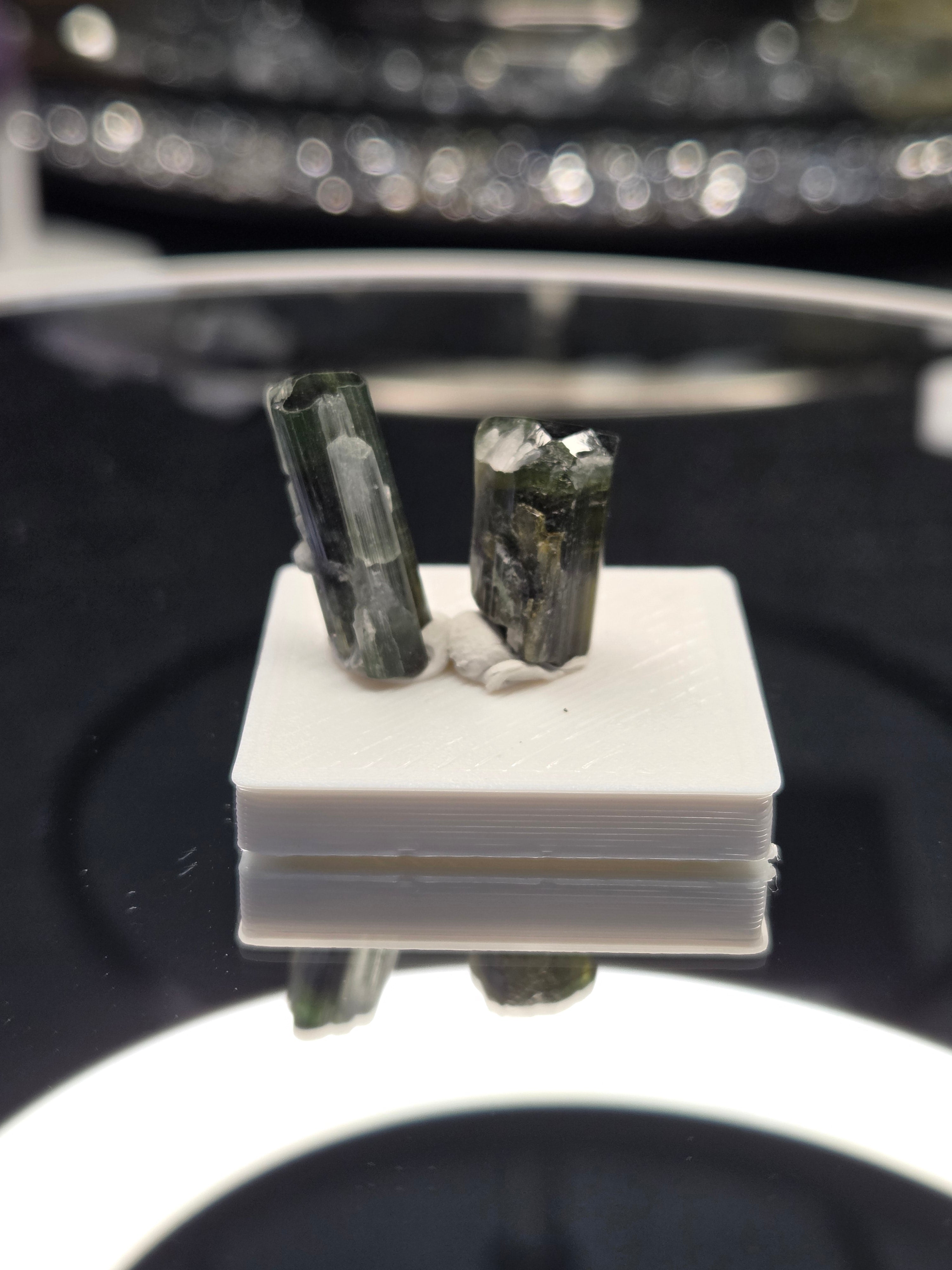 Green blue Cap Tourmaline #031