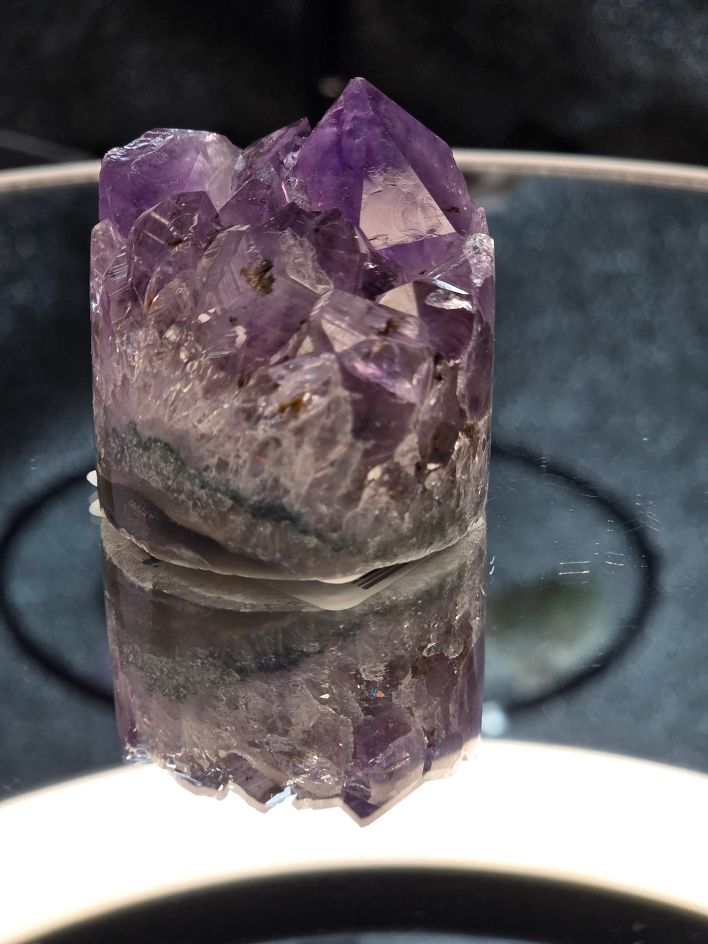 Brazil Amethyst Cupcakes — Natural Crystal Décor #1