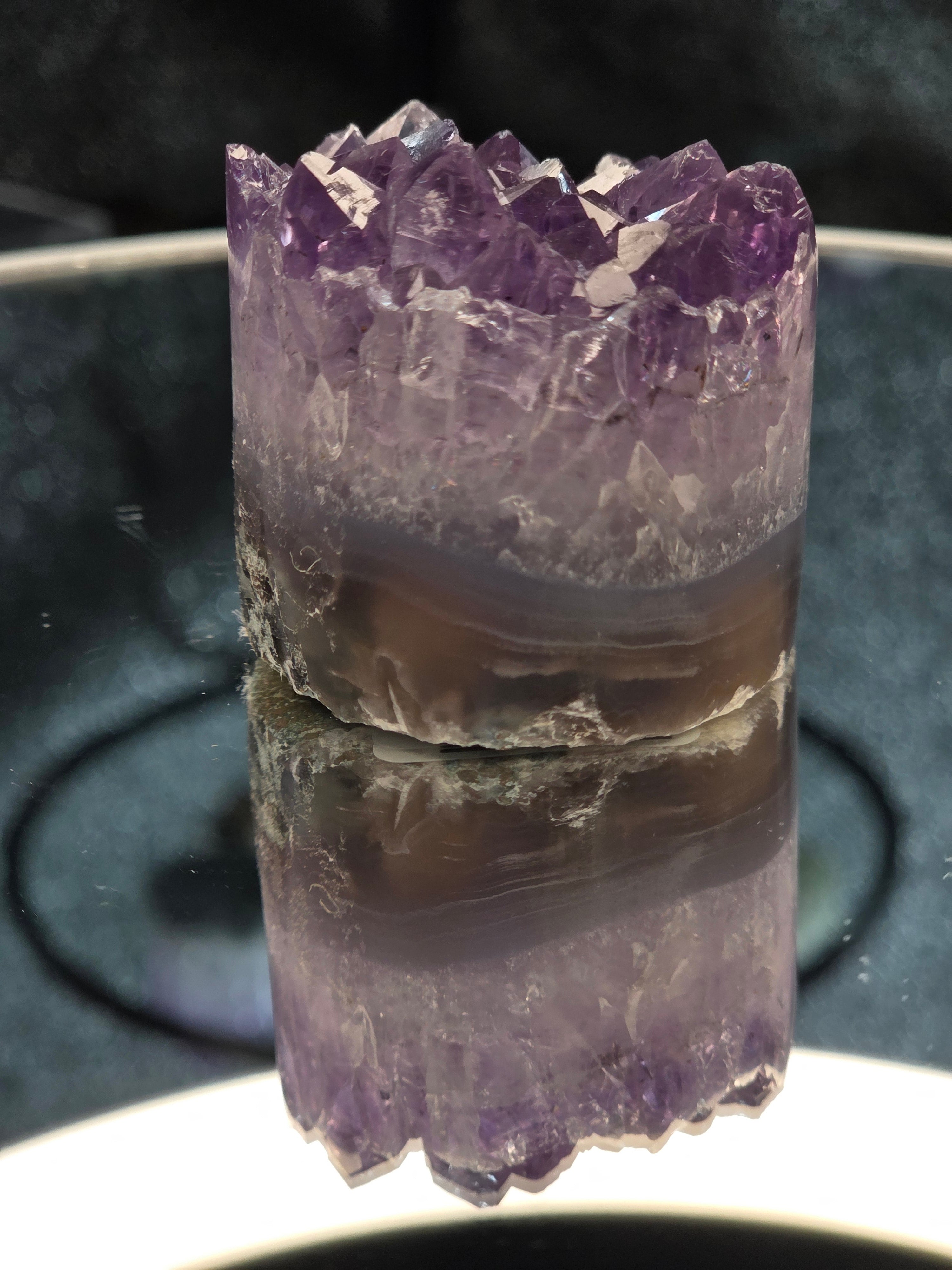 Brazil Amethyst Cupcakes — Natural Crystal Décor #9