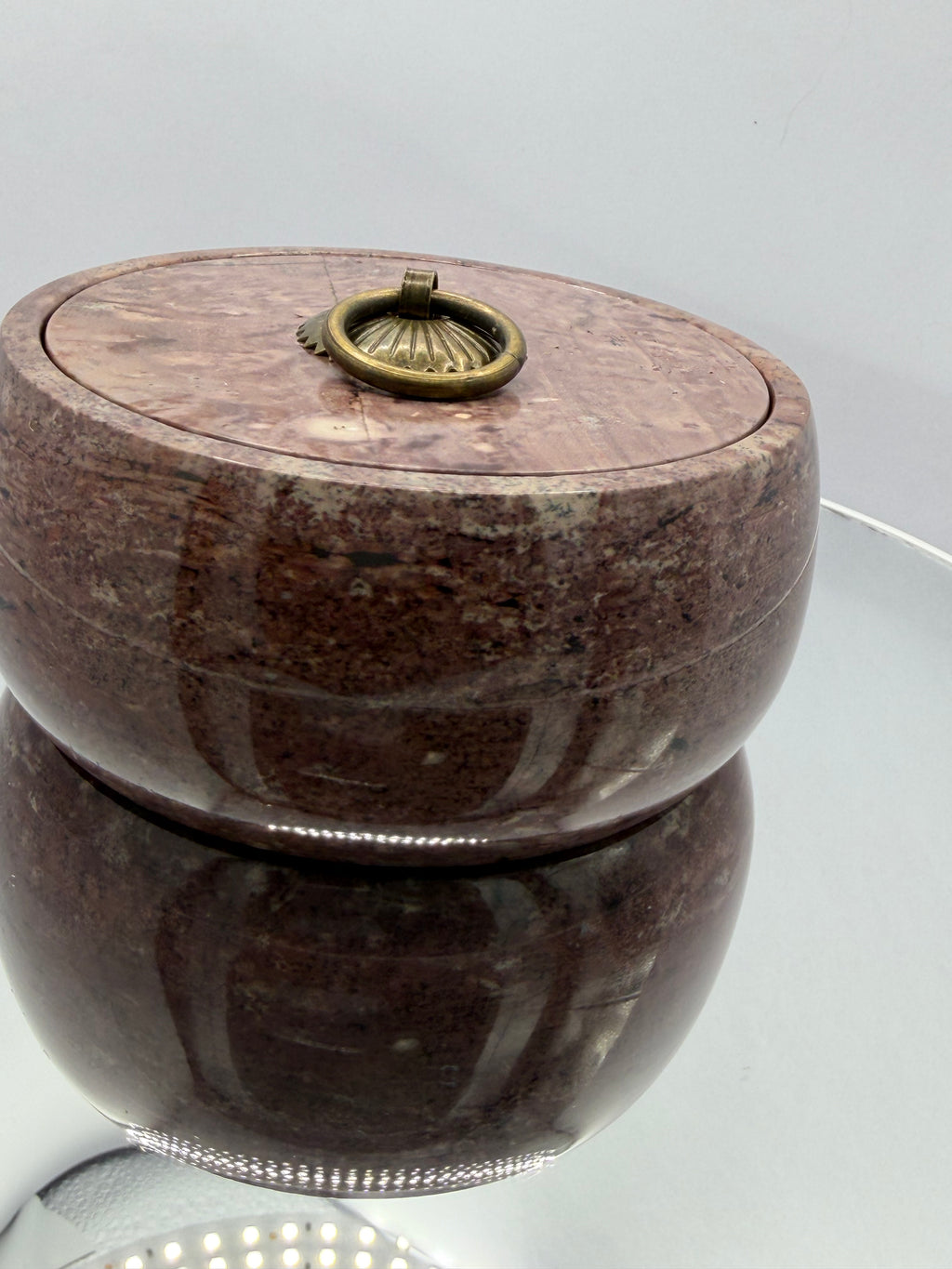 Picture Jasper Bowl with lid #3