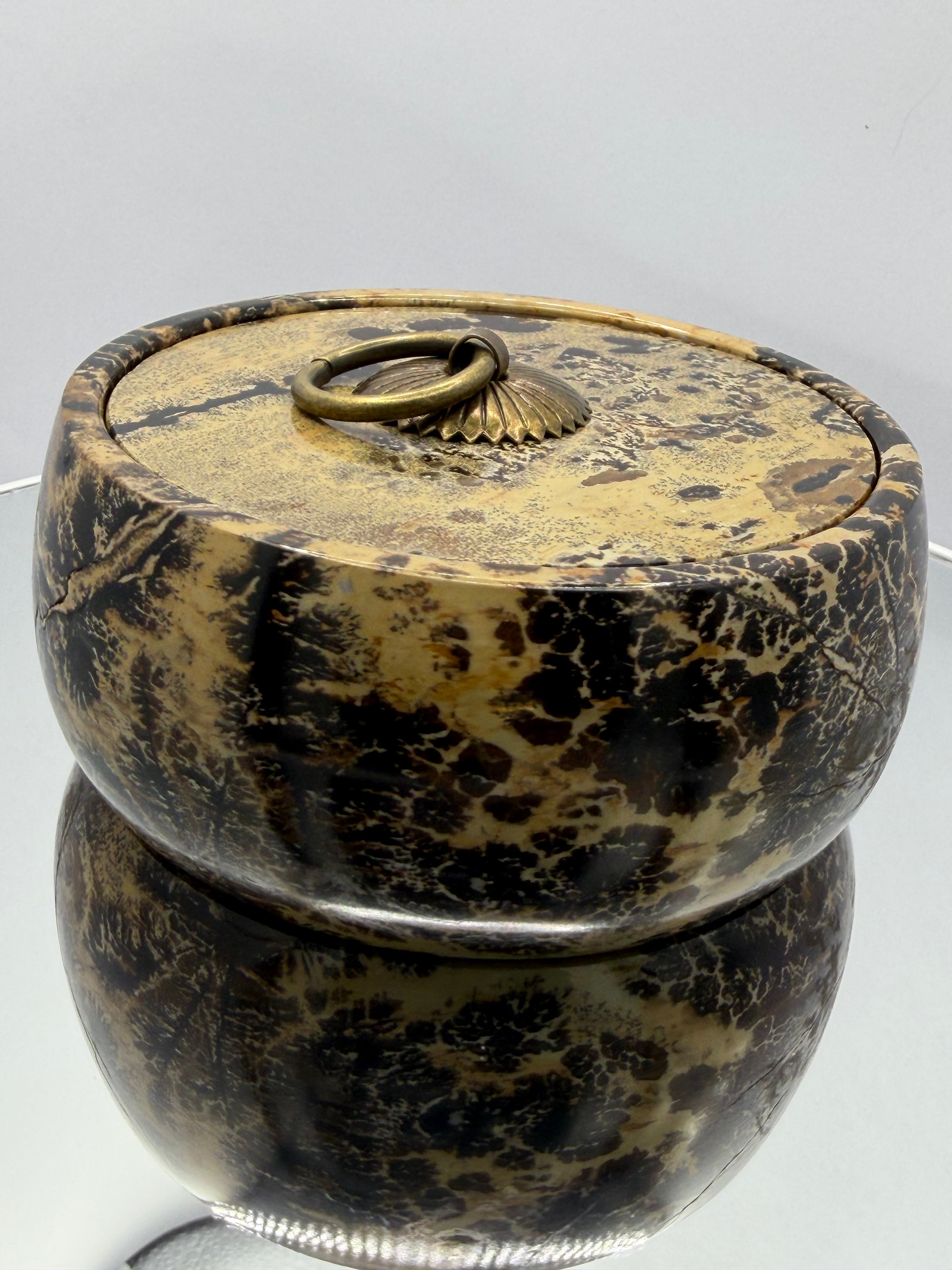 Picture Jasper Bowl with lid #4