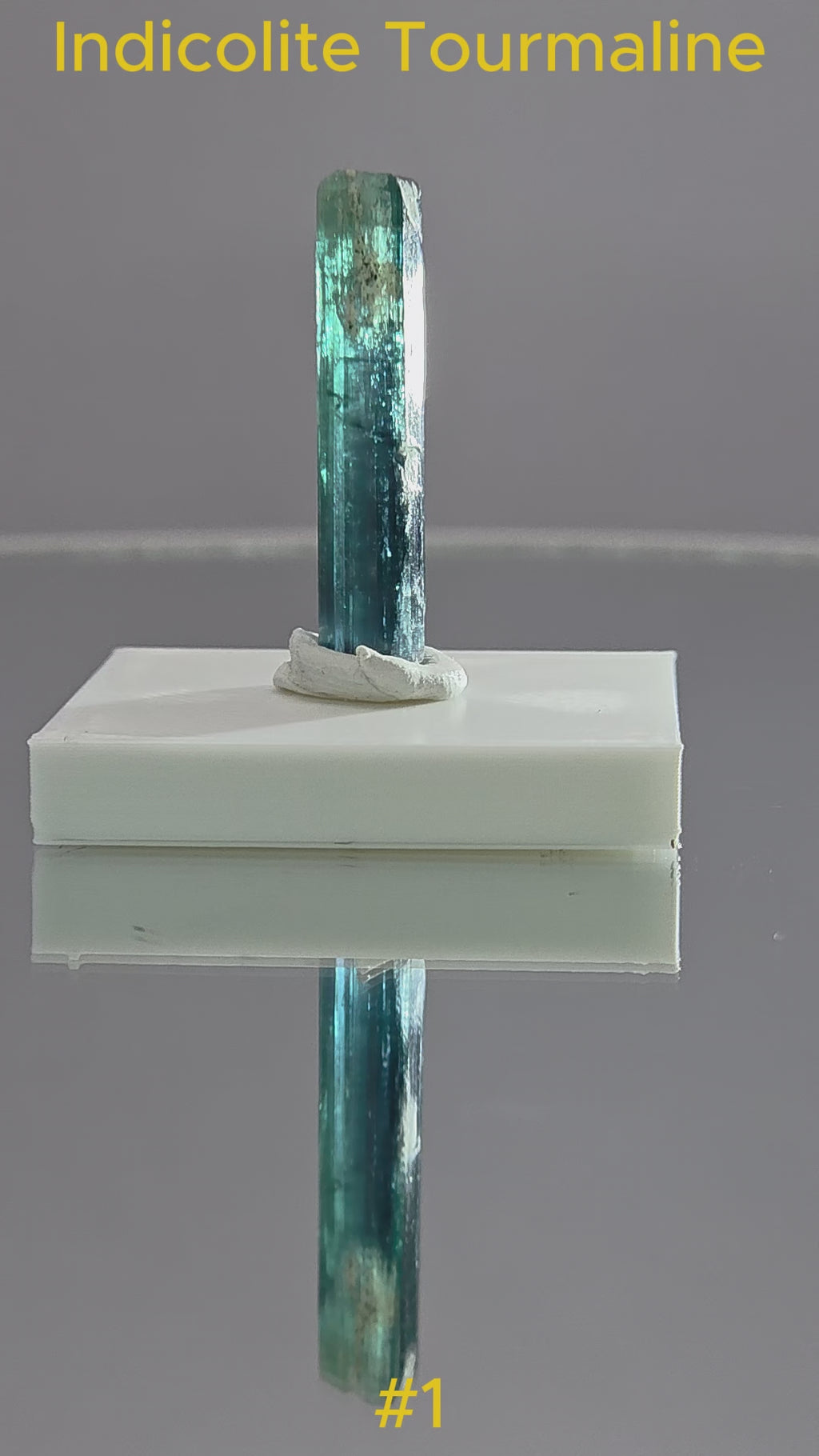 Indicolite Tourmaline Specimen #1 — Stak Nala