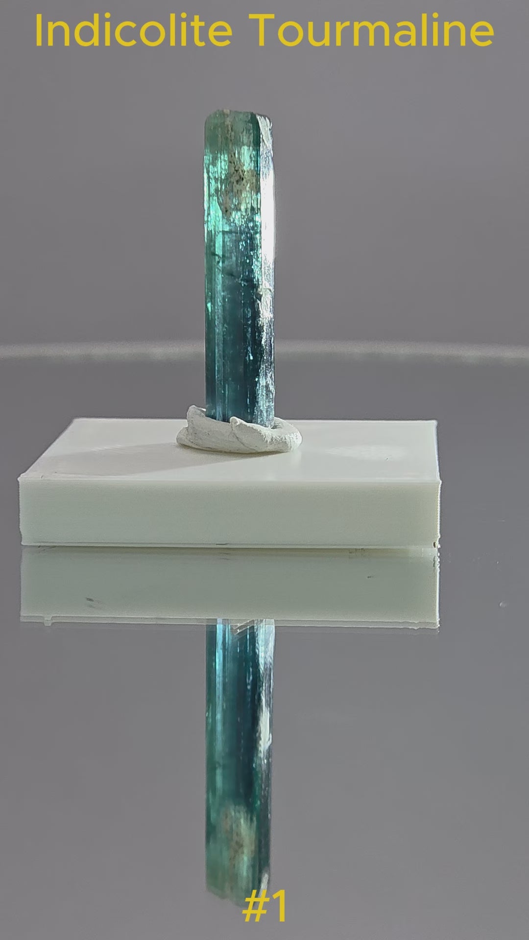Indicolite Tourmaline Specimen #1 — Stak Nala