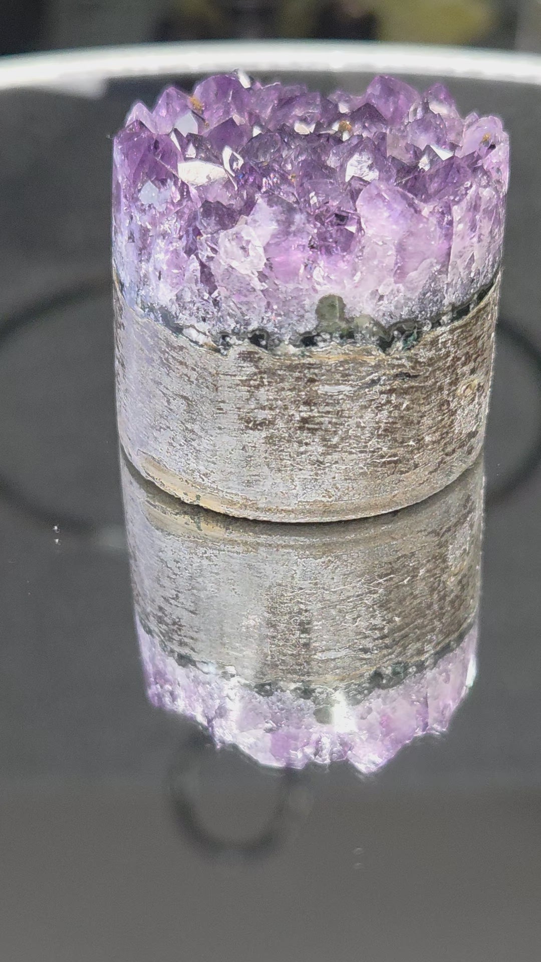 Brazil Amethyst Cupcakes — Natural Crystal Décor #7