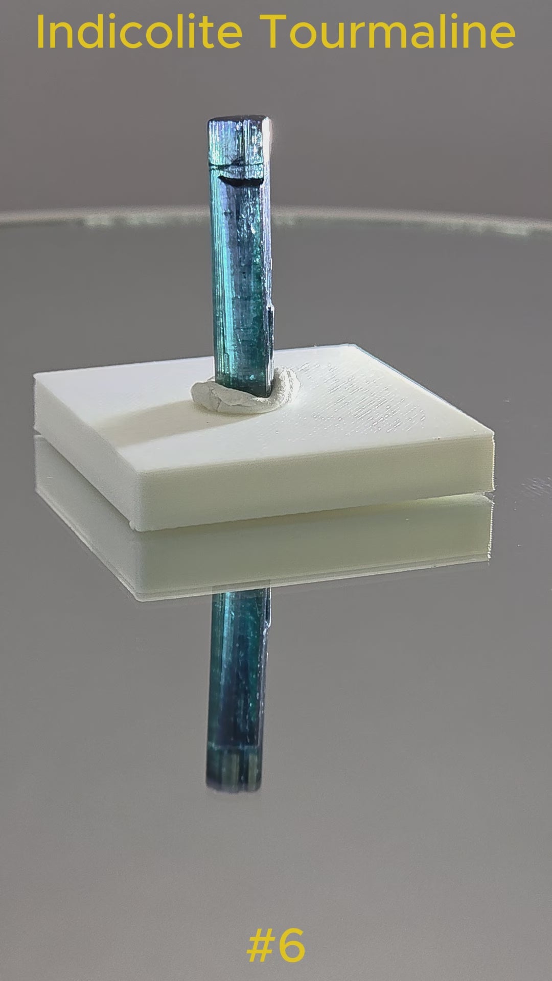 Indicolite Tourmaline Specimen #6 — Stak Nala