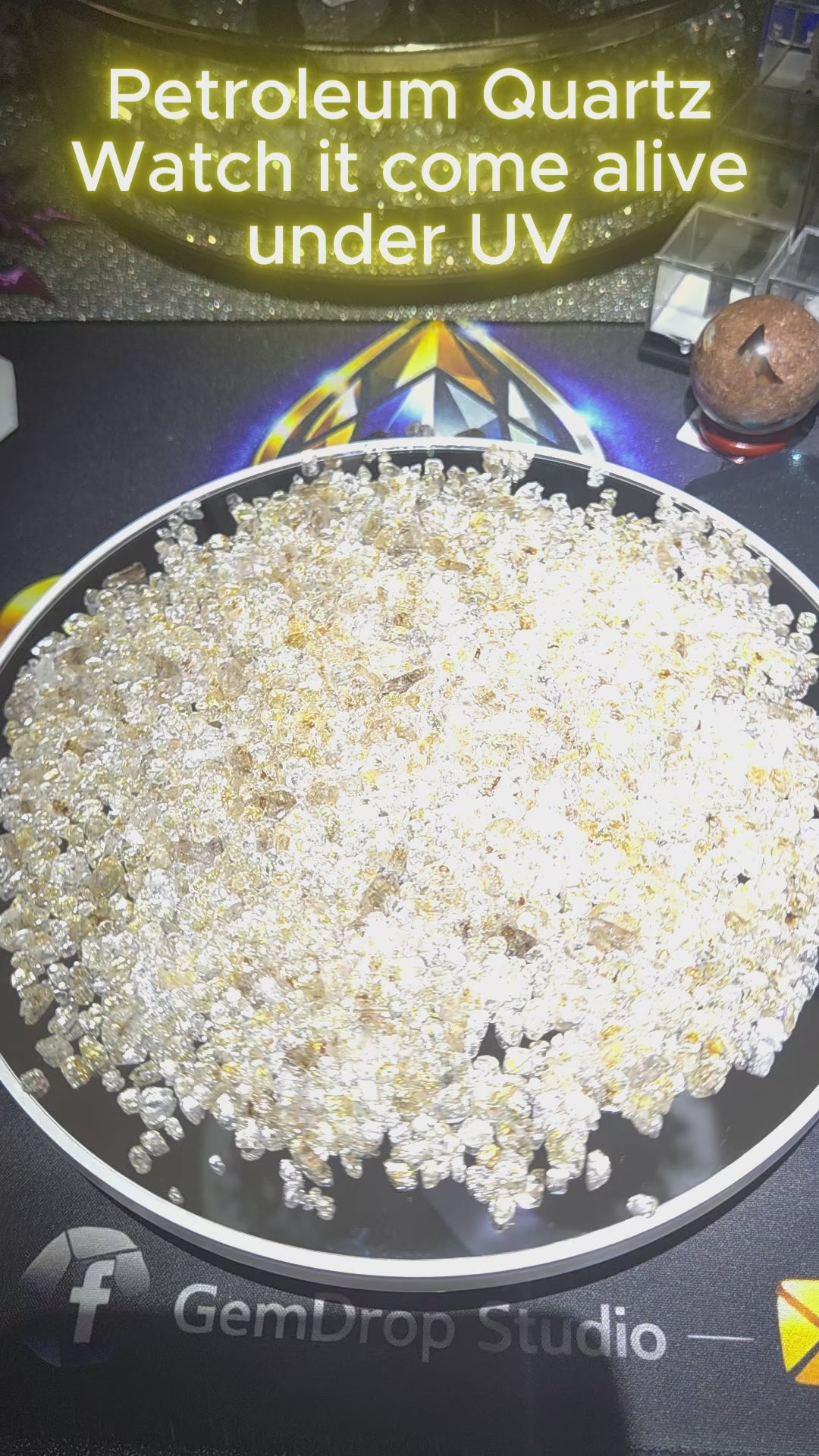 Petroleum Quartz Crystal 5g bundle