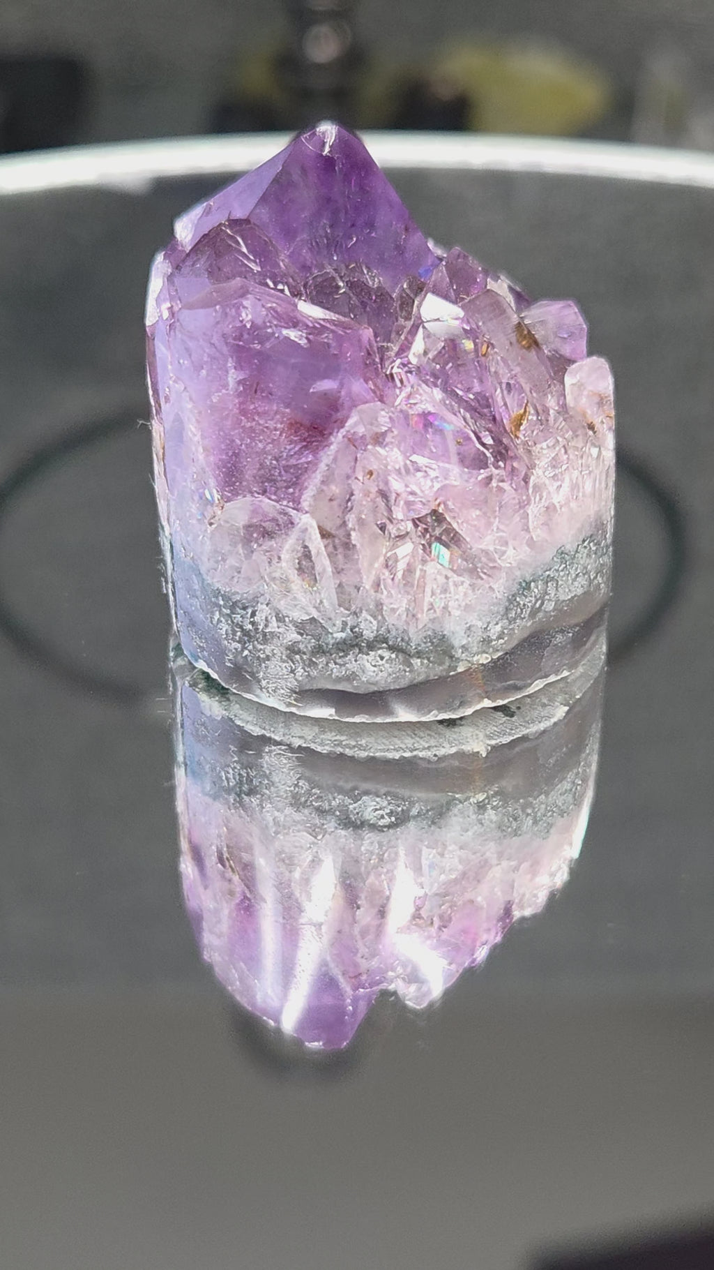 Brazil Amethyst Cupcakes — Natural Crystal Décor #1
