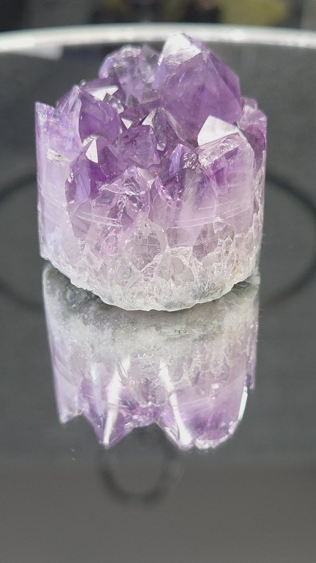 Brazil Amethyst Cupcakes — Natural Crystal Décor #8
