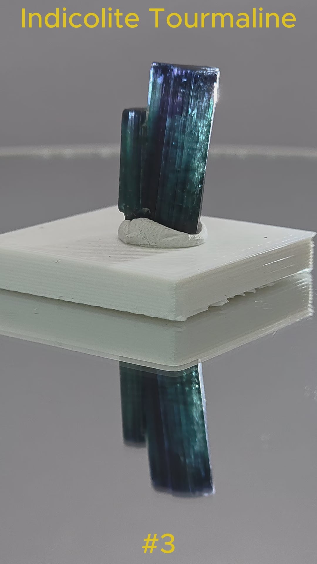 Indicolite Tourmaline Specimen #3 — Stak Nala