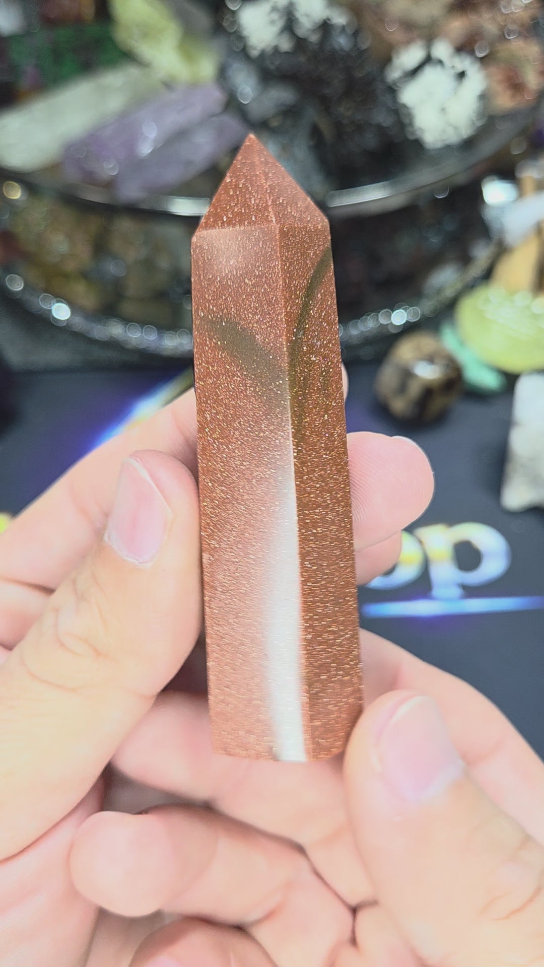 Gold Sandstone point